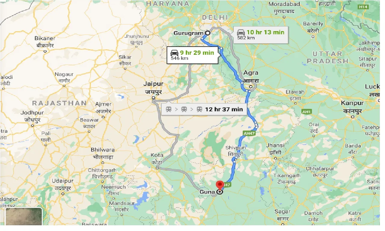 gurgaon-to-guna-taxi