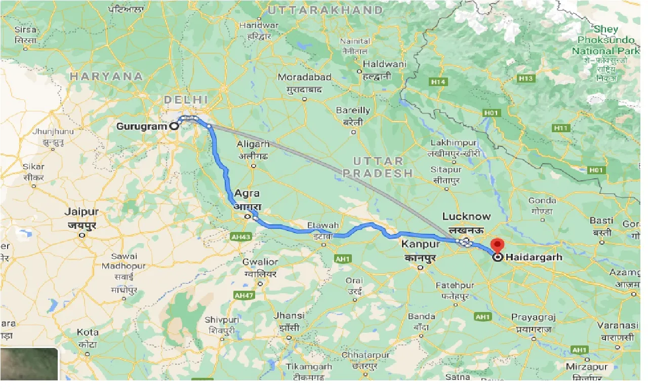 gurgaon-to-haidargarh-taxi