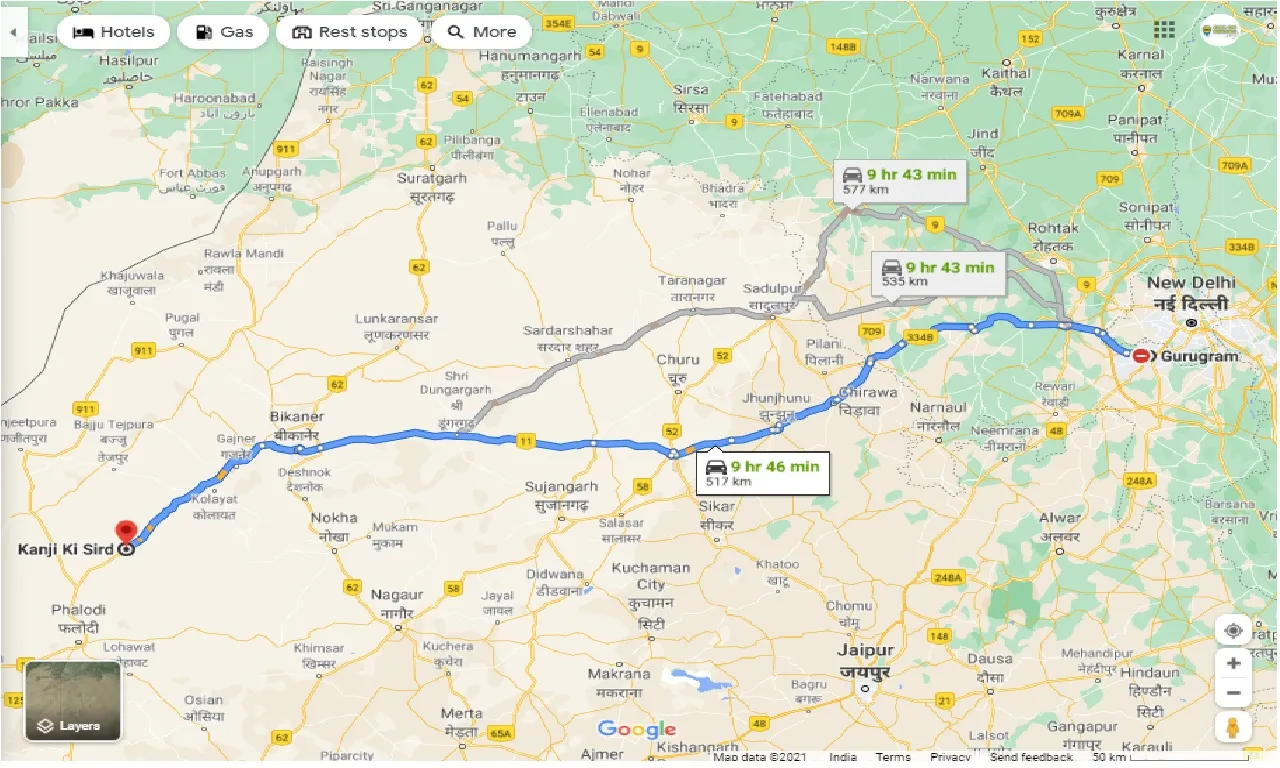 gurgaon-to-kanji-ki-sird-round-trip