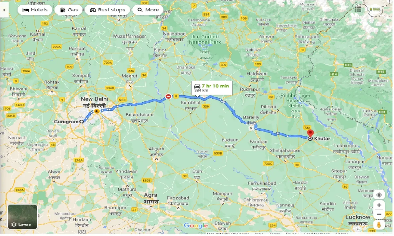gurgaon-to-khutar-round-trip