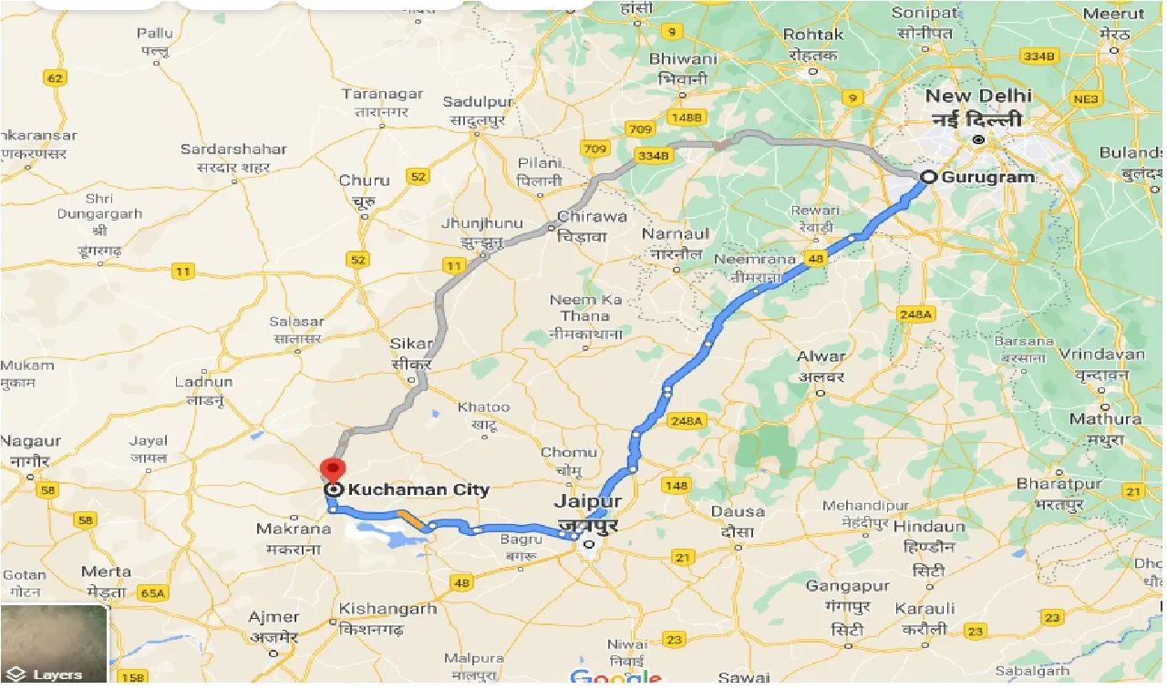 gurgaon-to-kuchaman-city-taxi