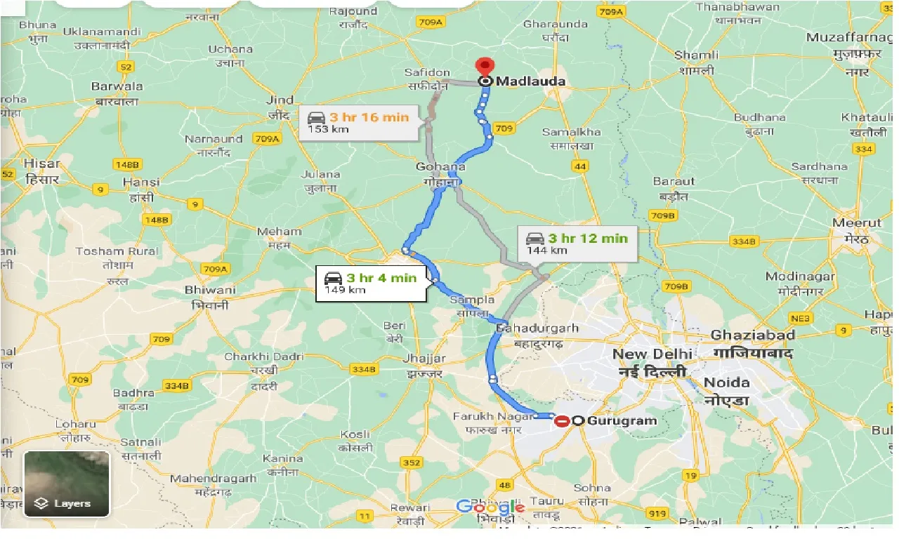 gurgaon-to-madlauda-one-way