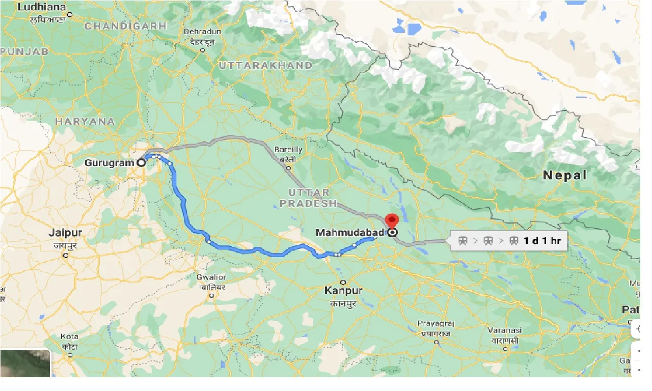 gurgaon-to-mahmudabad-taxi