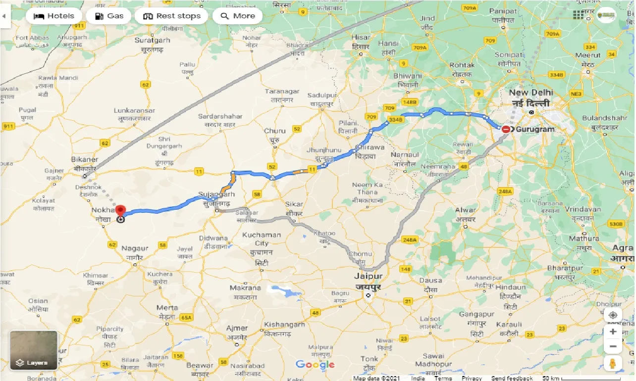 gurgaon-to-mukam-round-trip