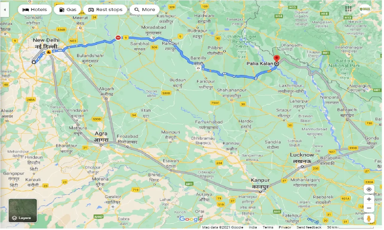gurgaon-to-palia-kalan-round-trip