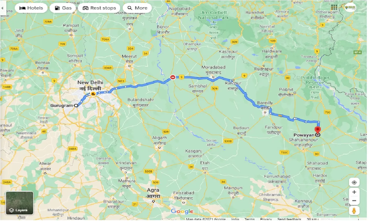 gurgaon-to-powayan-round-trip