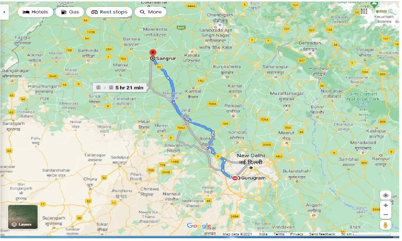 gurgaon-to-sangrur-round-trip