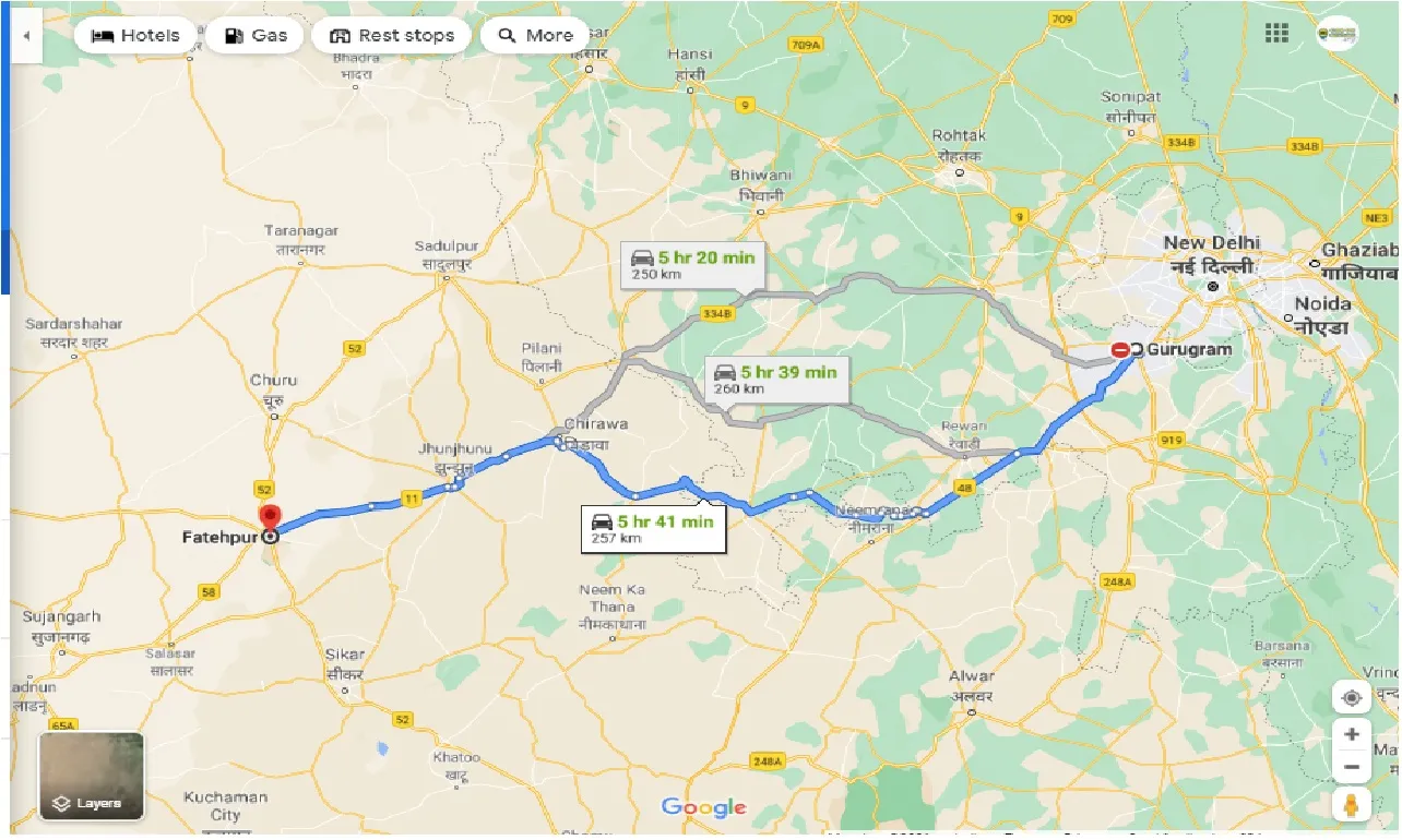 gurgaon-to-shekhawati-one-way