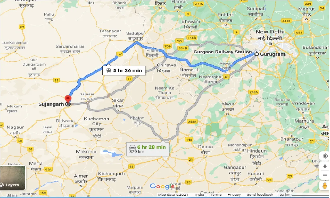 gurgaon-to-sujangarh-one-way