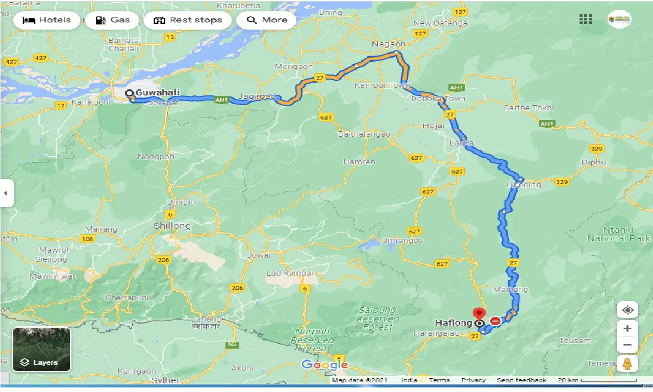guwahati-to-haflong-one-way