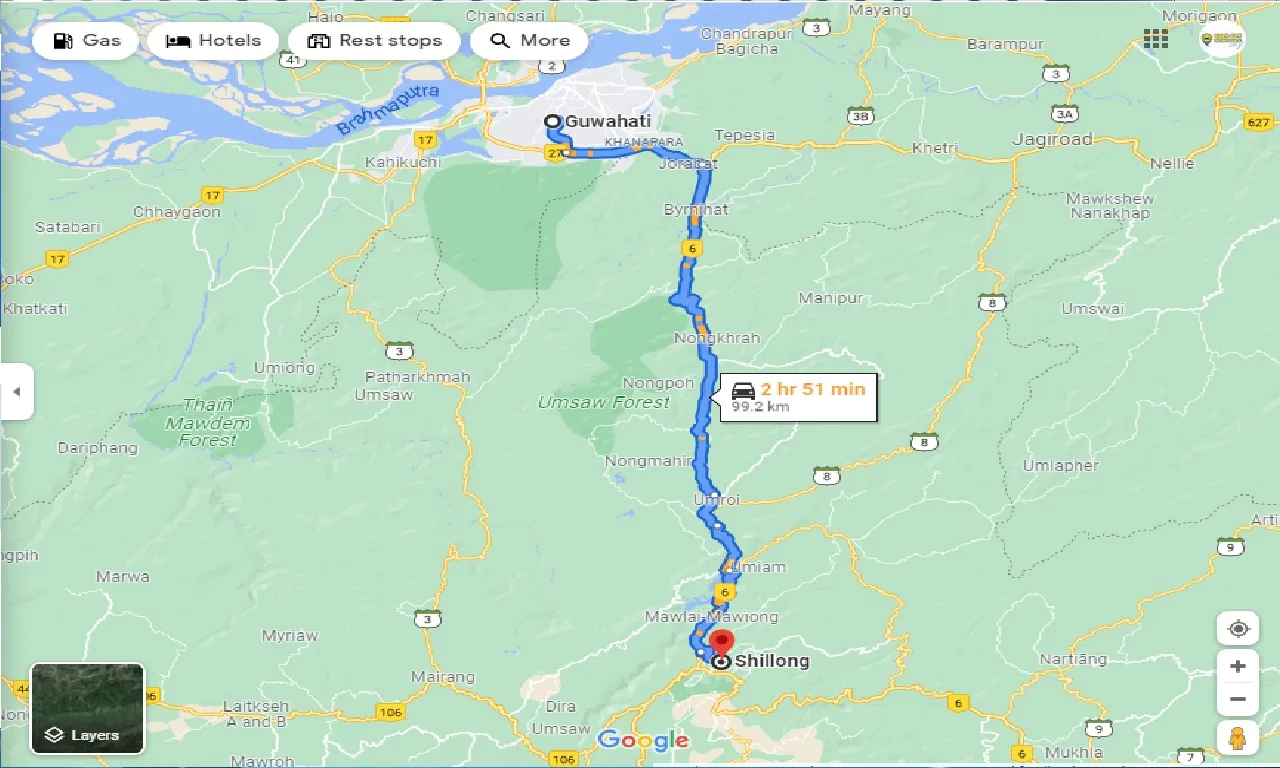 guwahati-to-shillong-one-way