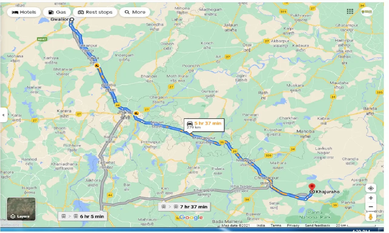 gwalior-to-khajuraho-round-trip