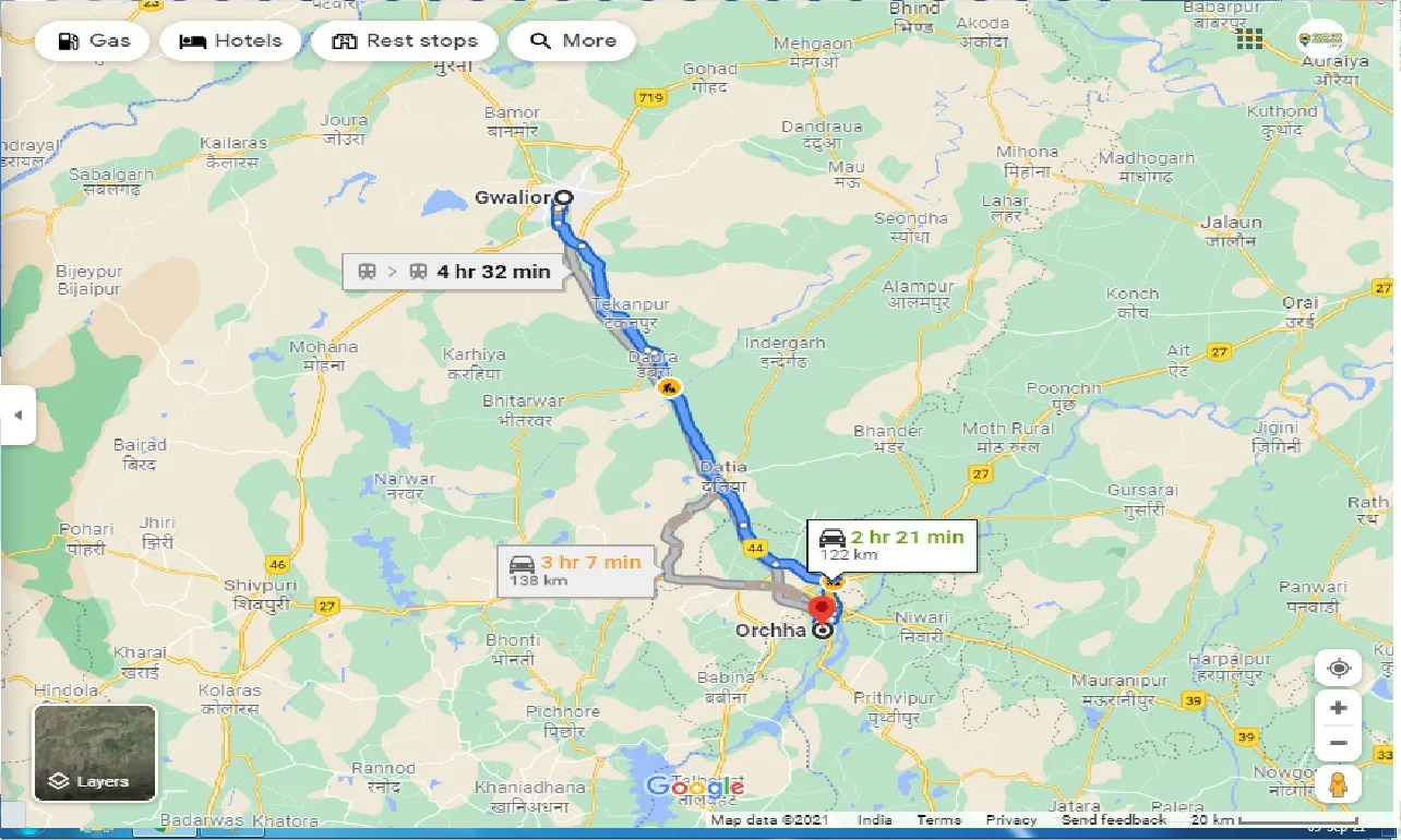 gwalior-to-orchha-round-trip
