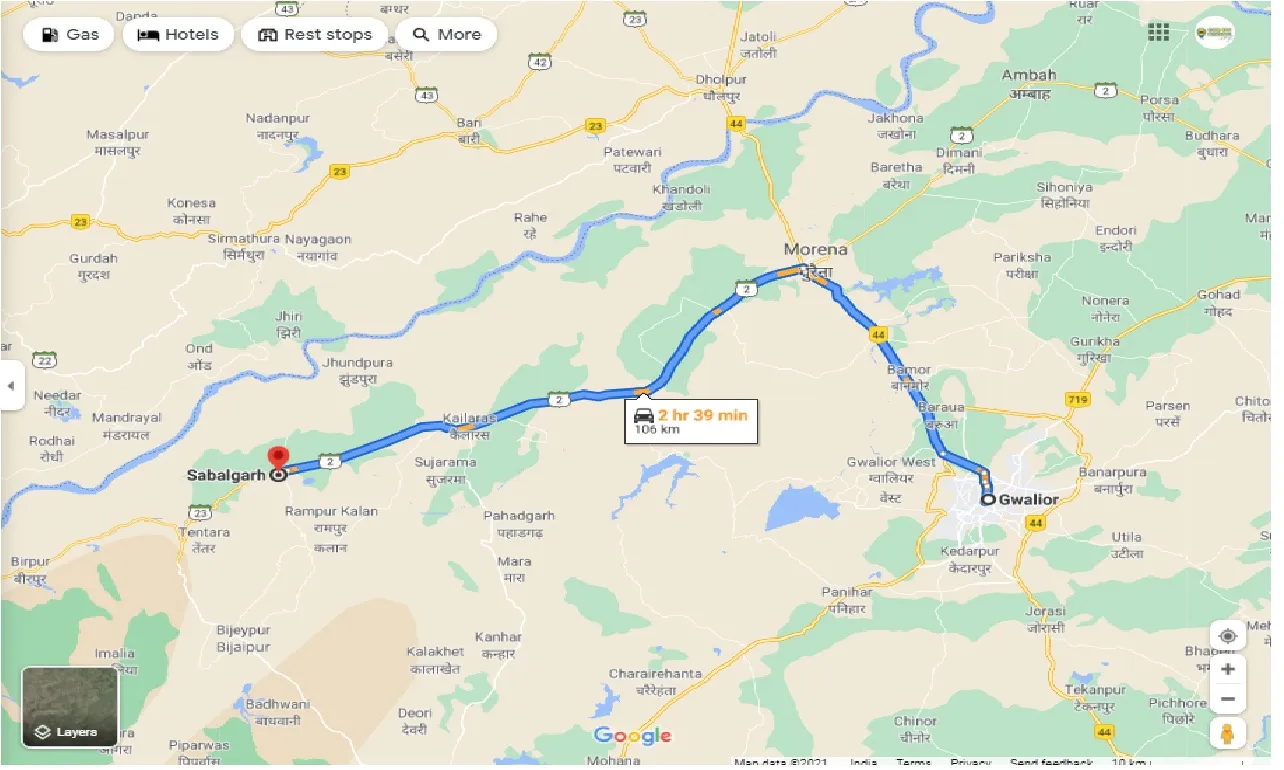 gwalior-to-sabalgarh-round-trip