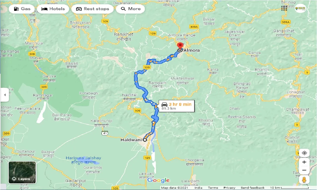 haldwani-to-almora-one-way