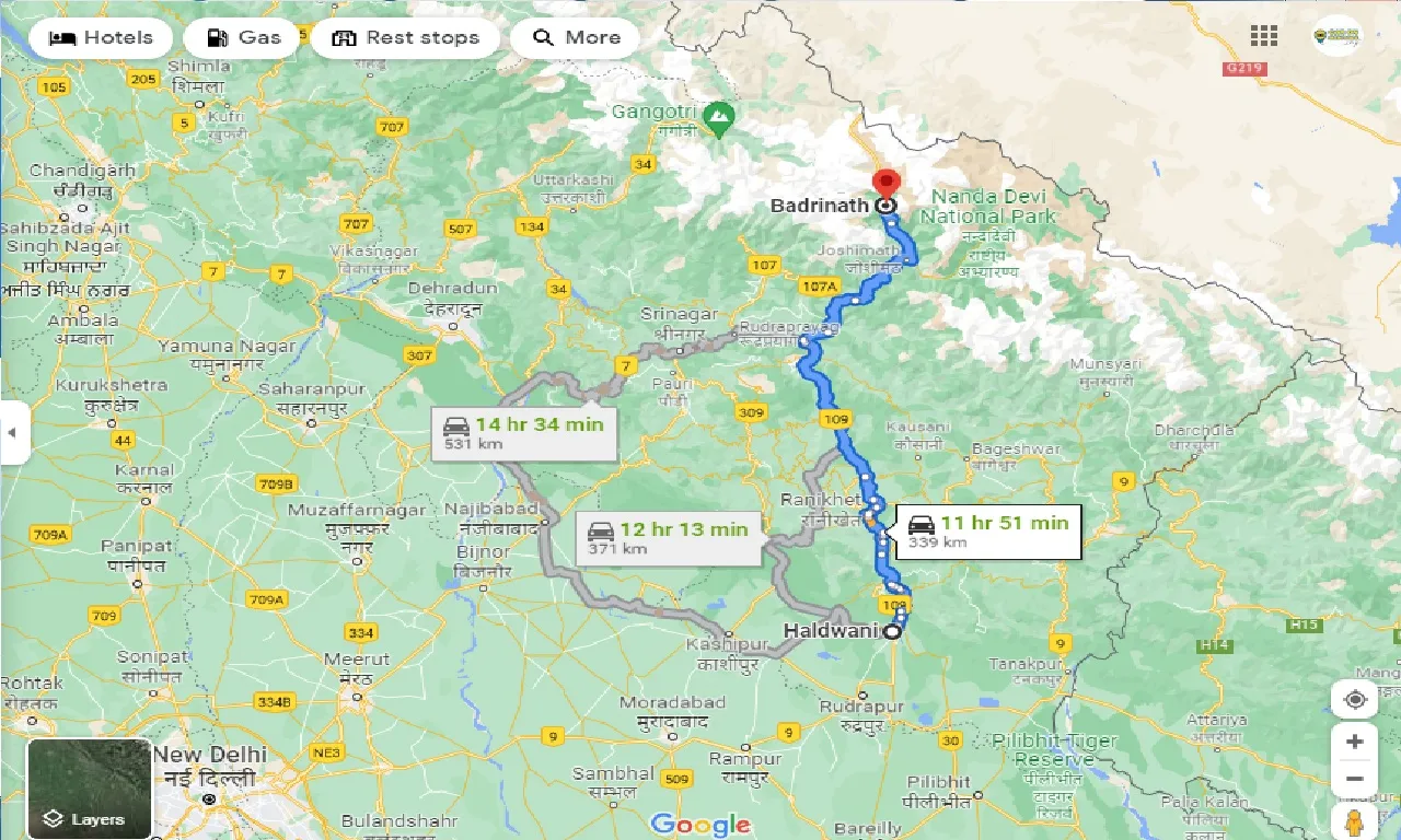 haldwani-to-badrinath-one-way
