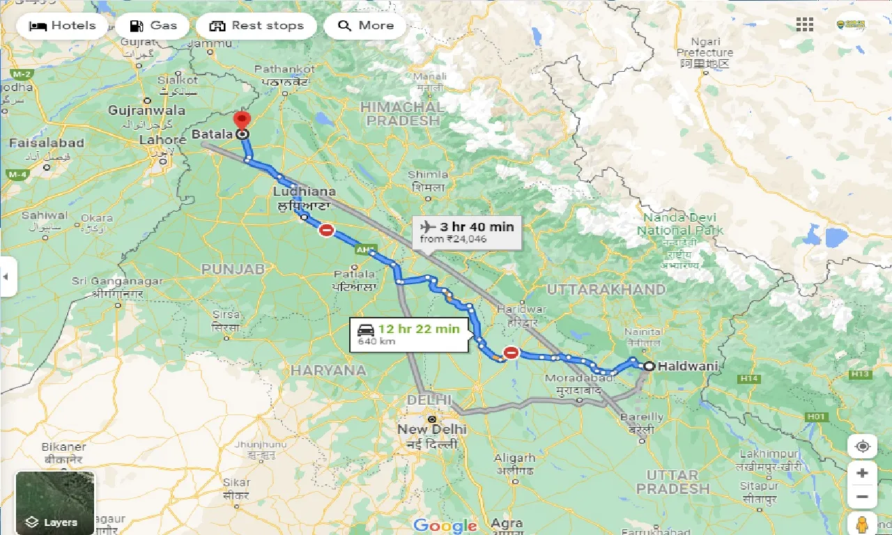 haldwani-to-batala-one-way