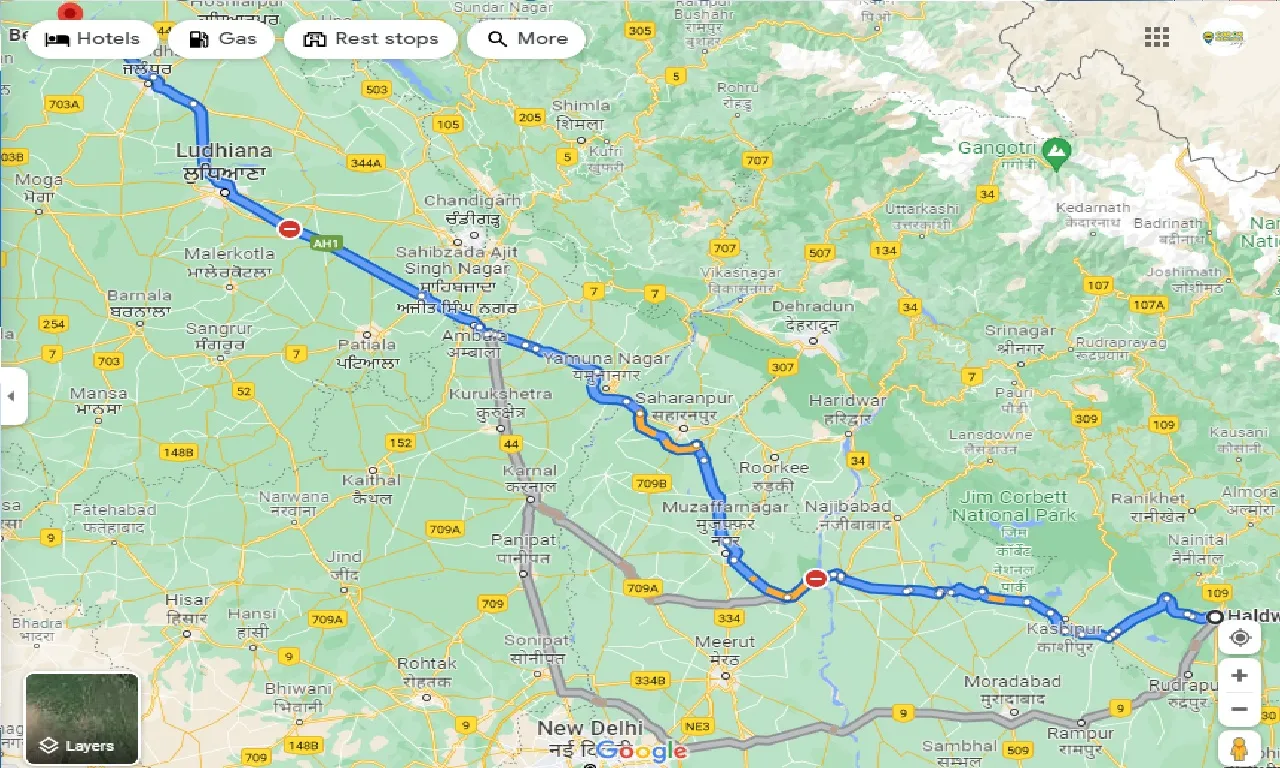 haldwani-to-beas-taxi