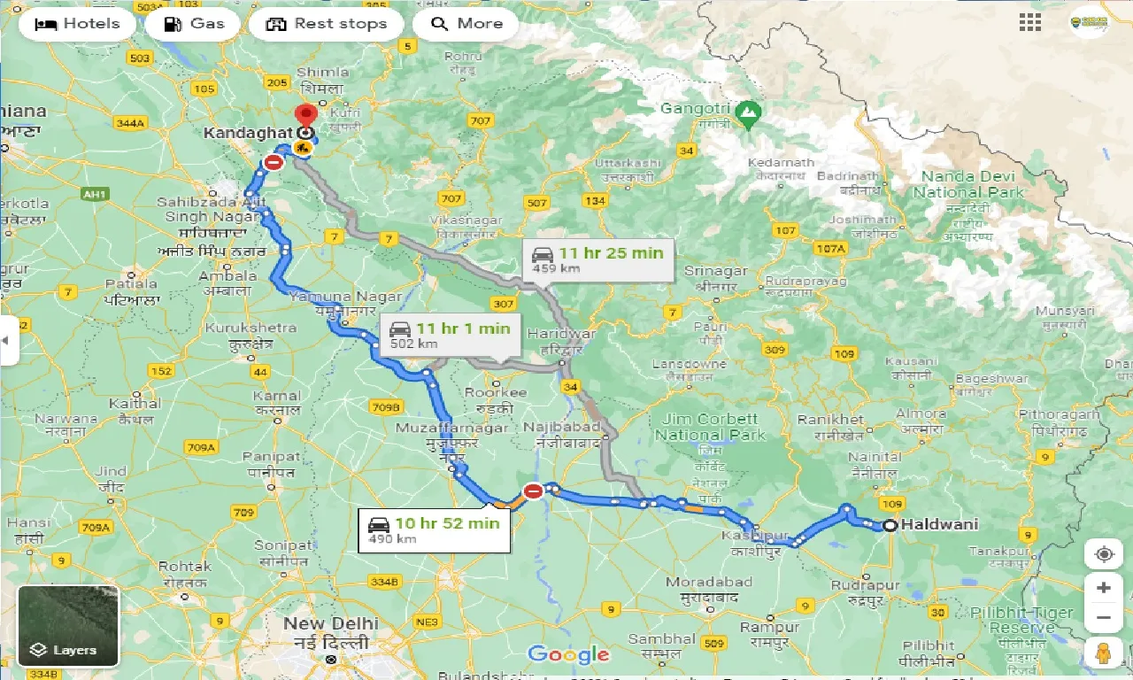 haldwani-to-kandaghat-taxi