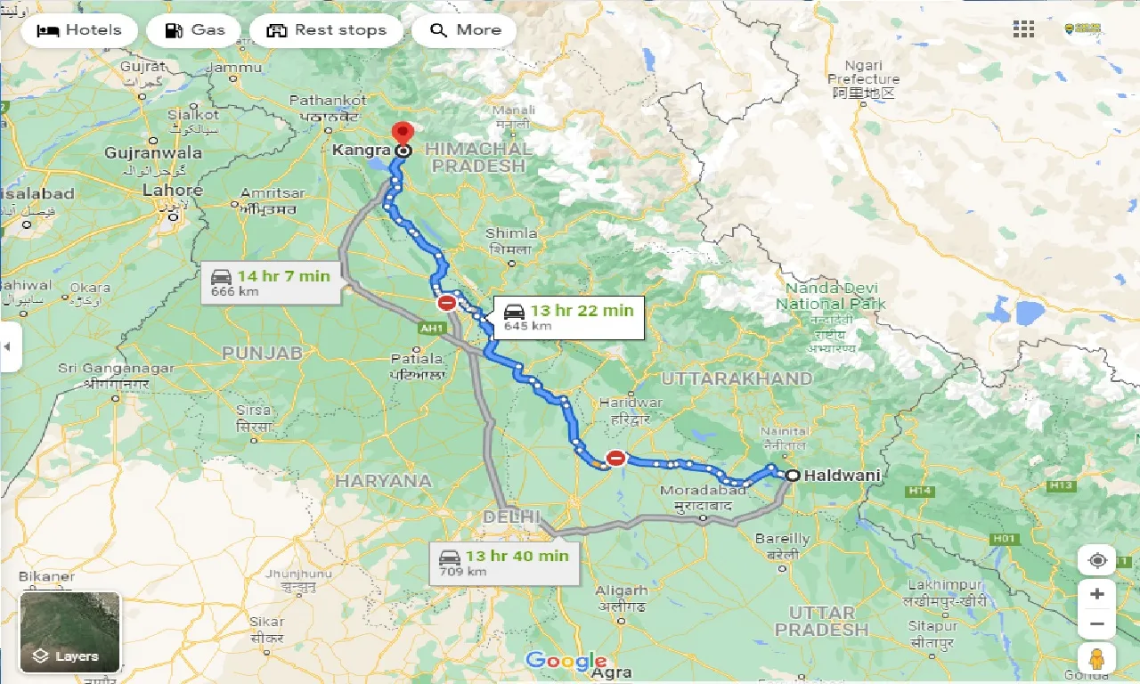 haldwani-to-kangra-one-way