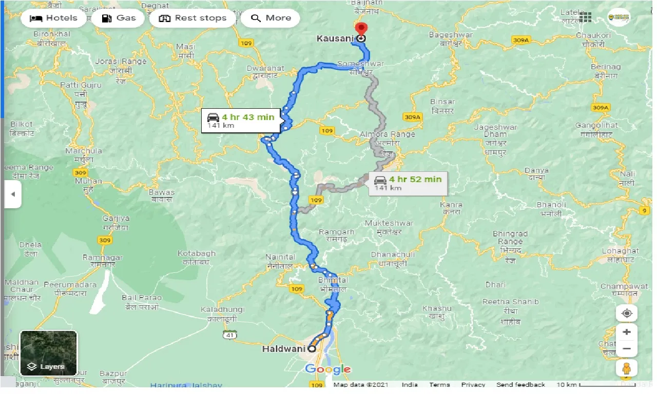 haldwani-to-kausani-one-way
