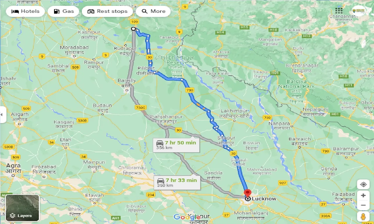 haldwani-to-lucknow-one-way