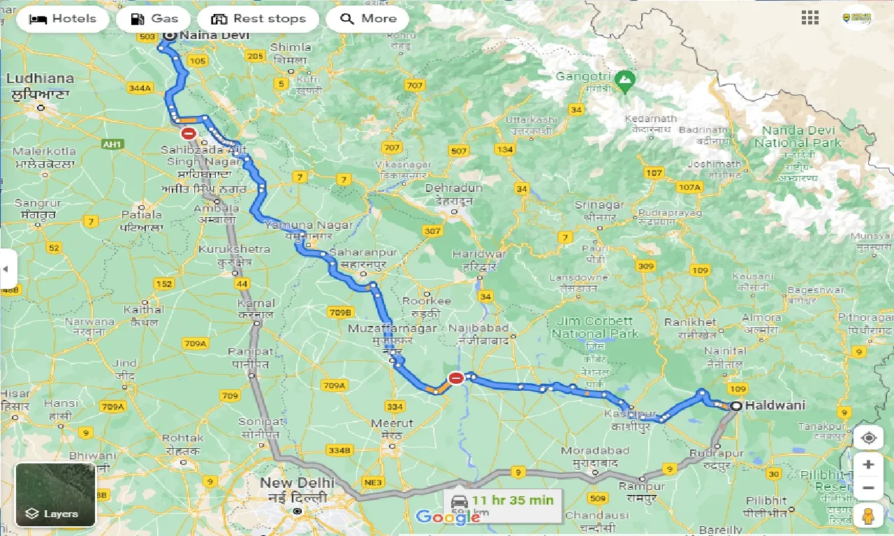 haldwani-to-naina-devi-one-way