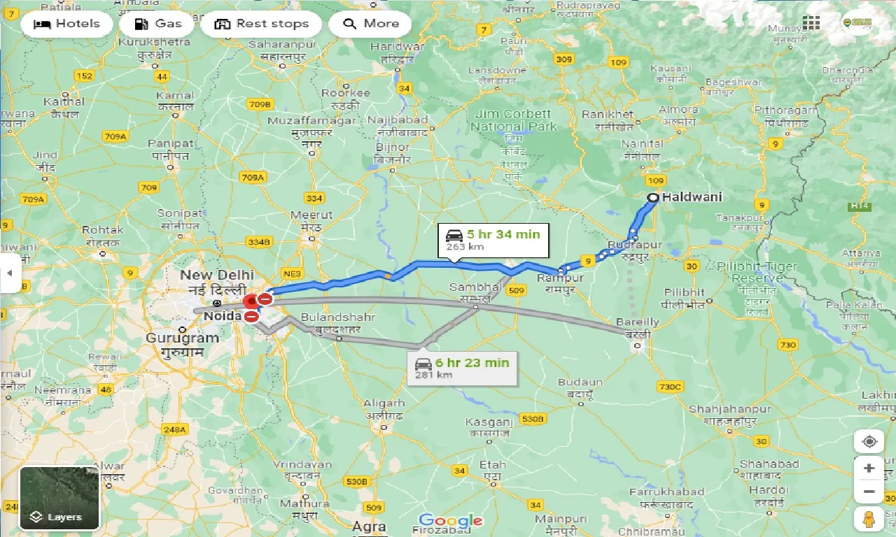 haldwani-to-noida-one-way