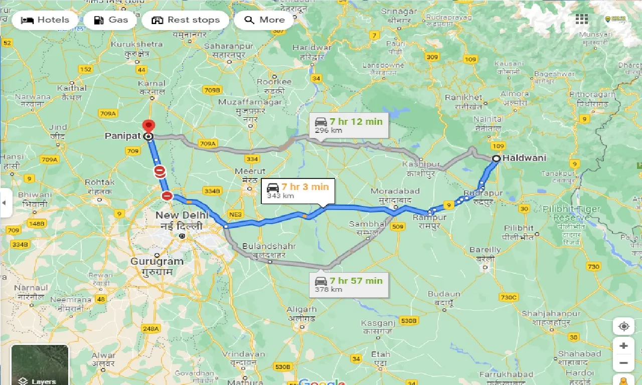 haldwani-to-panipat-one-way