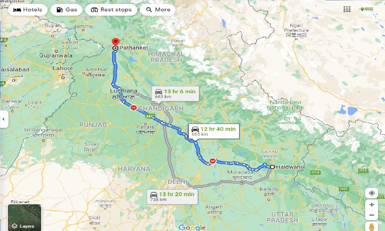 haldwani-to-pathankot-one-way