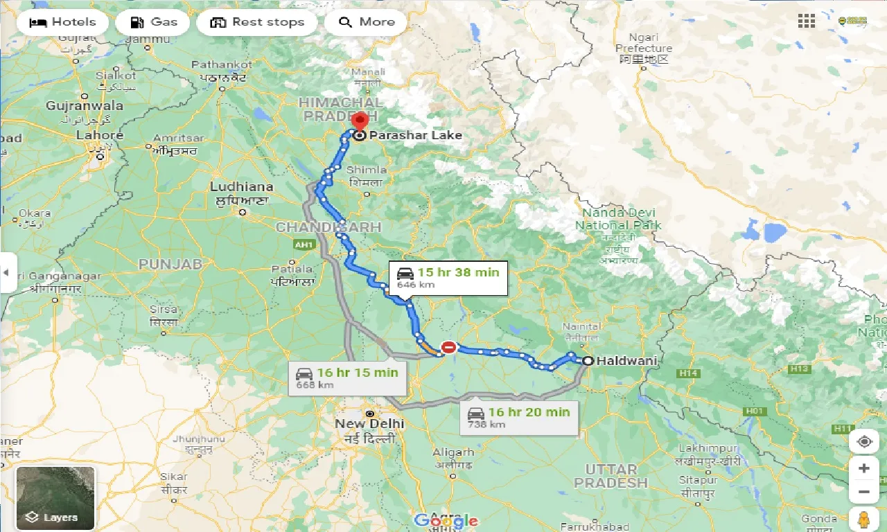 haldwani-to-prashar-lake-taxi