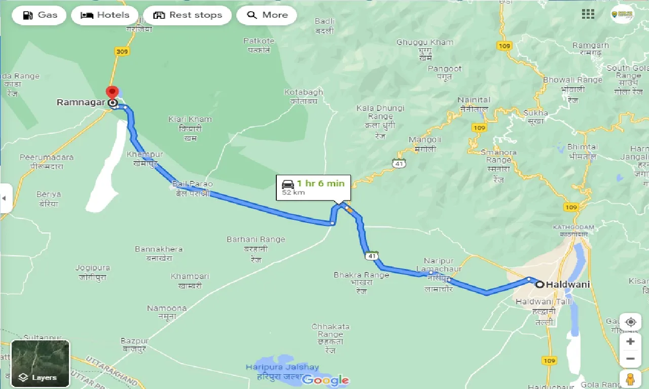 haldwani-to-ramnagar-taxi