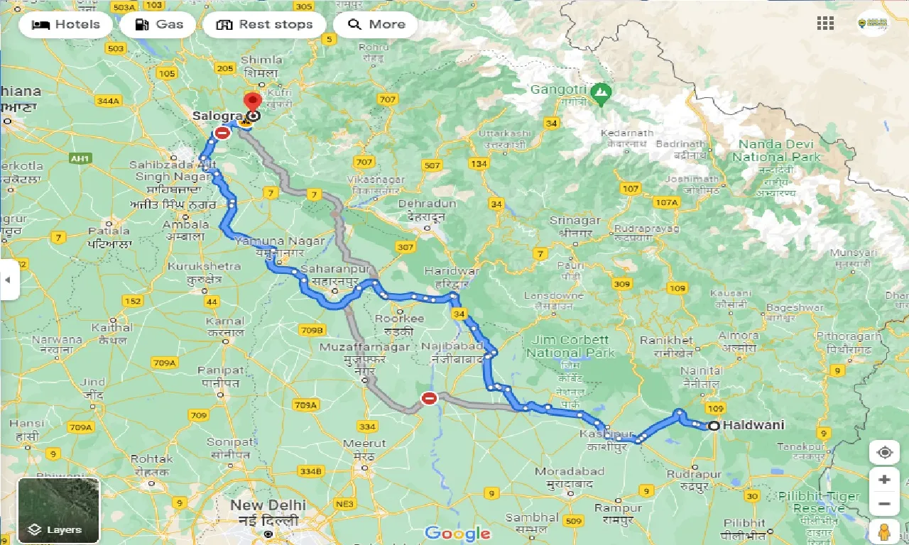 haldwani-to-salogra-taxi