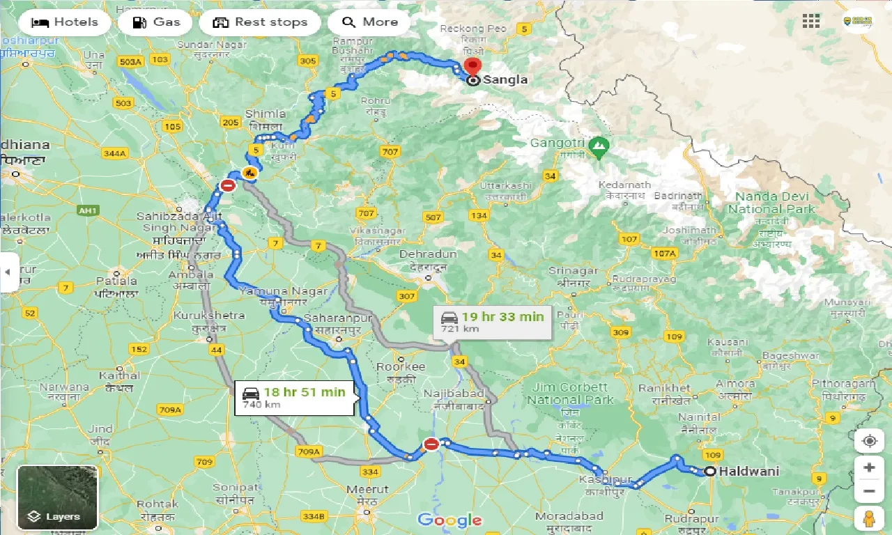 haldwani-to-sangla-one-way