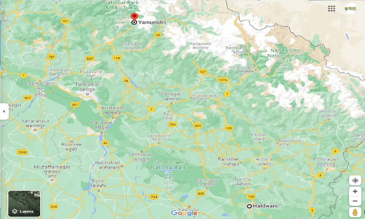 haldwani-to-yamunotri-one-way
