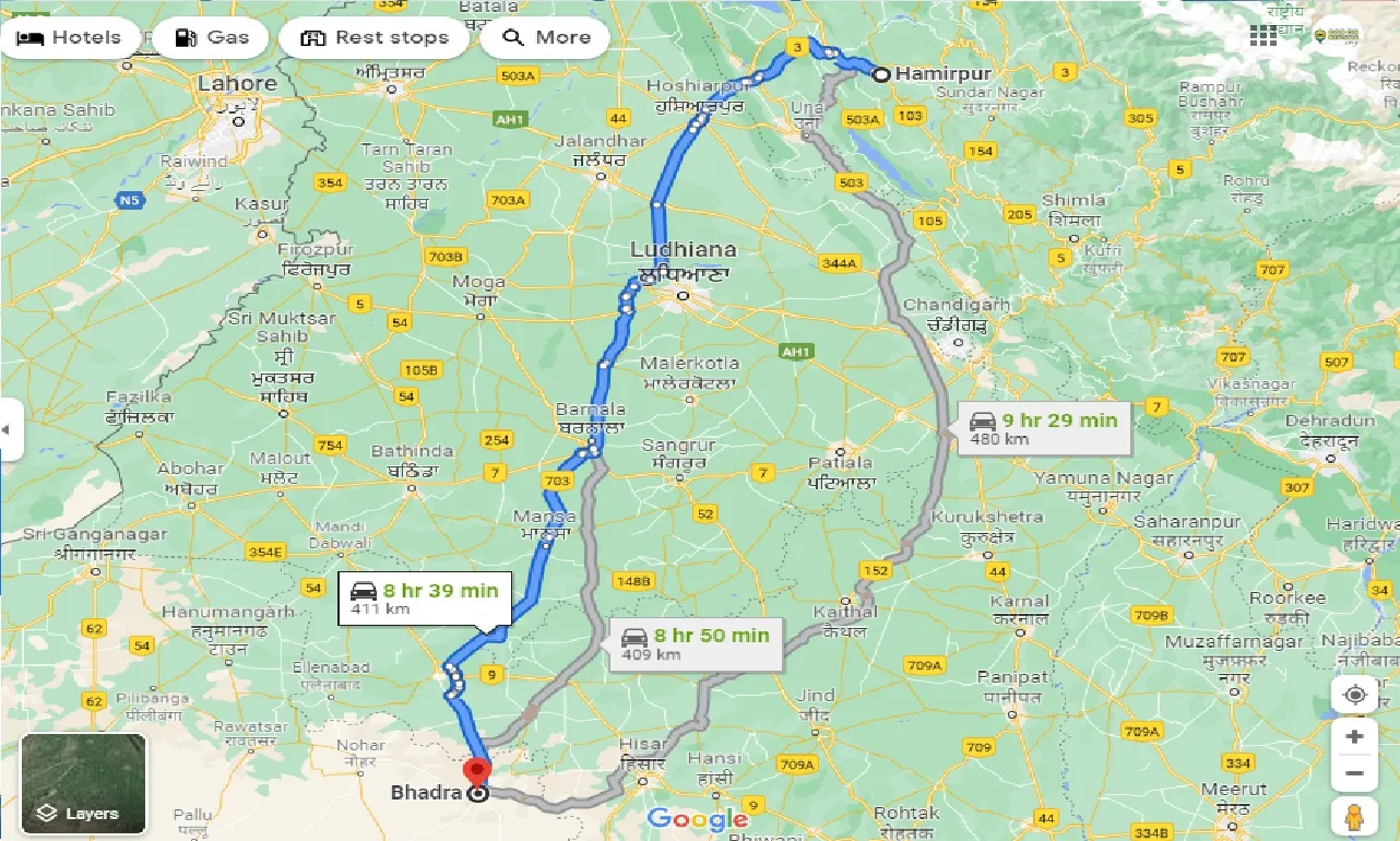 hamirpur-to-bhadra-taxi