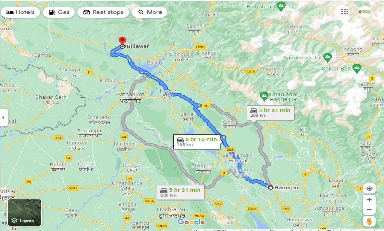 hamirpur-to-billawar-taxi