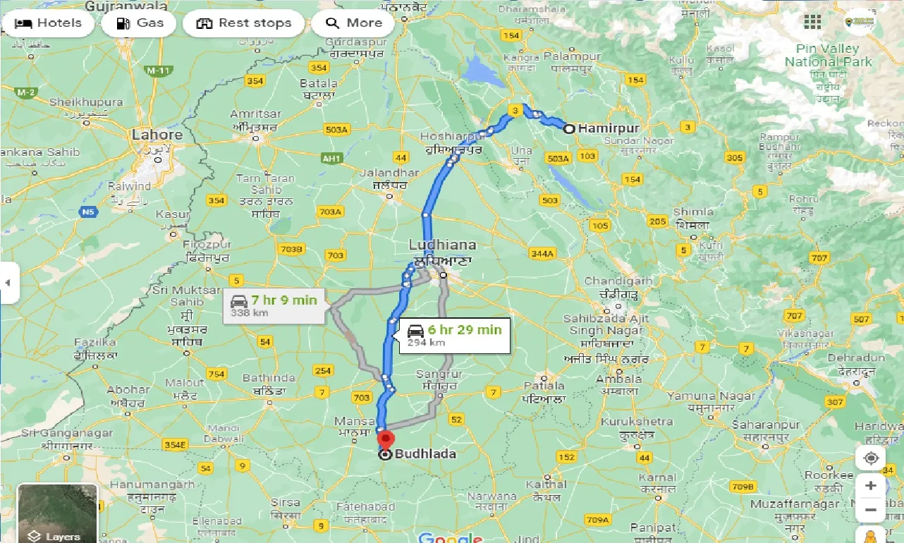 hamirpur-to-budhlada-taxi