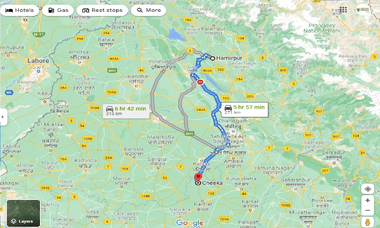 hamirpur-to-cheeka-taxi