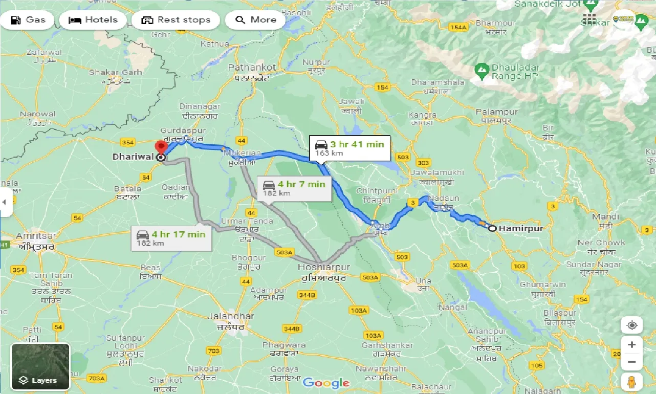 hamirpur-to-dhariwal-taxi