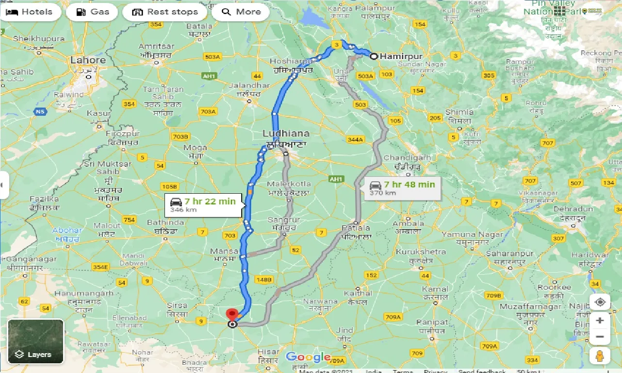 hamirpur-to-fatehabad-taxi