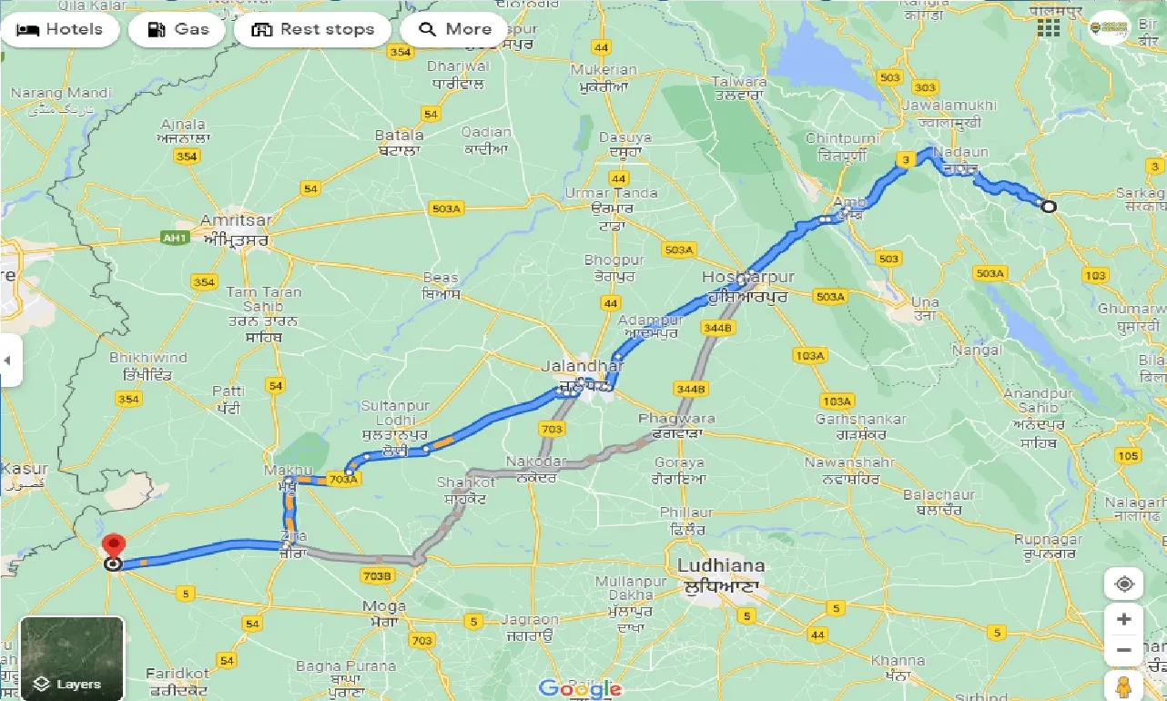 hamirpur-to-firozpur-one-way