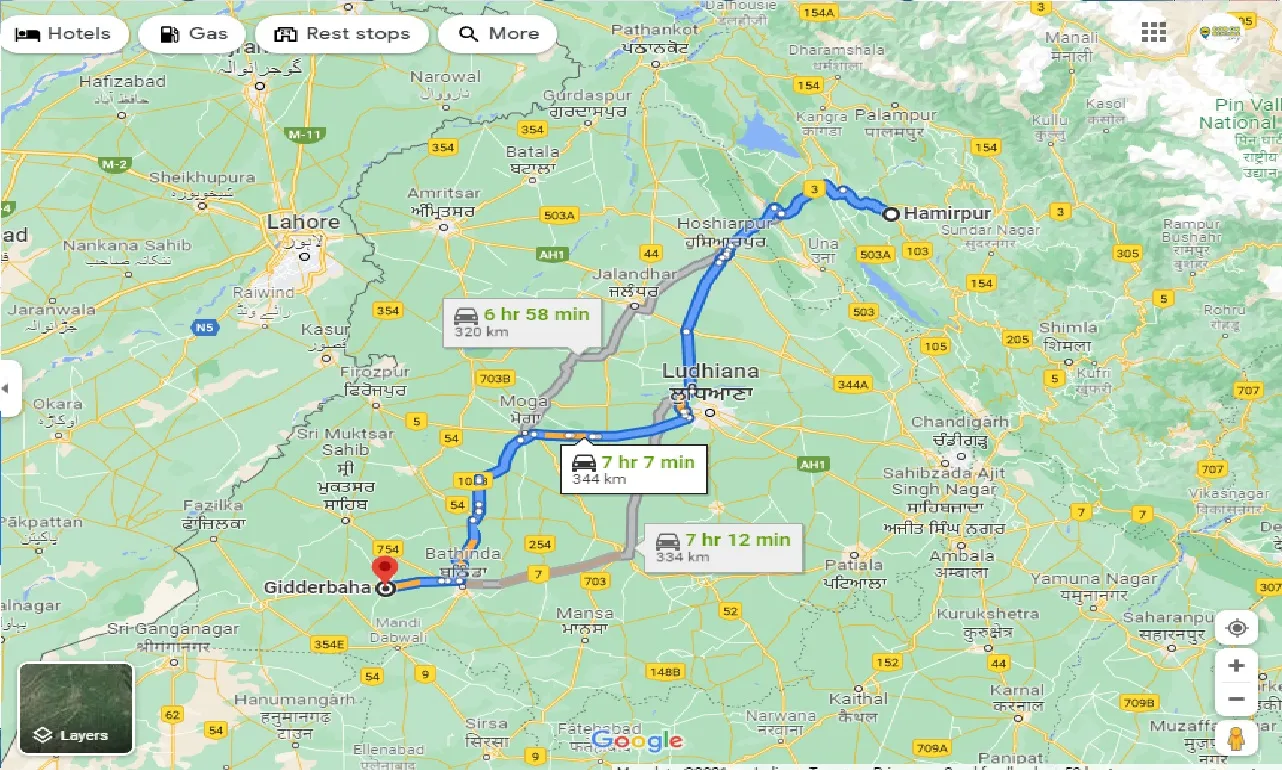 hamirpur-to-gidderbaha-taxi