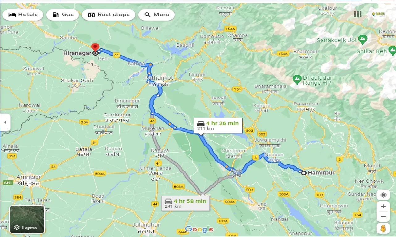 hamirpur-to-hiranagar-taxi