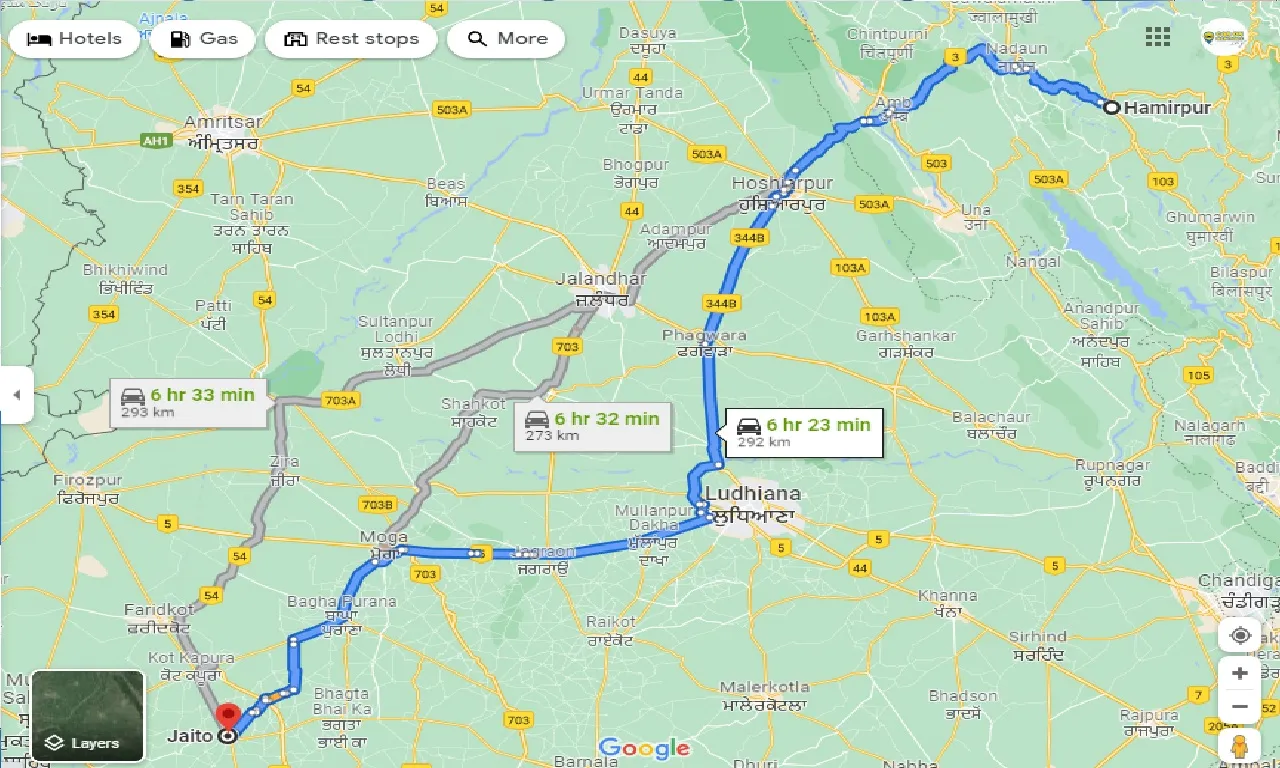 hamirpur-to-jaito-taxi
