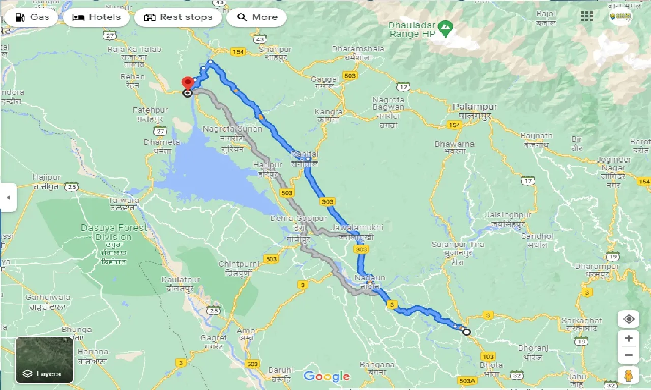 hamirpur-to-jawali-one-way