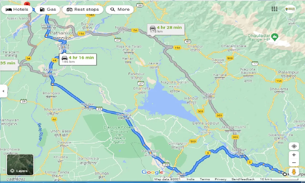 hamirpur-to-kathua-taxi