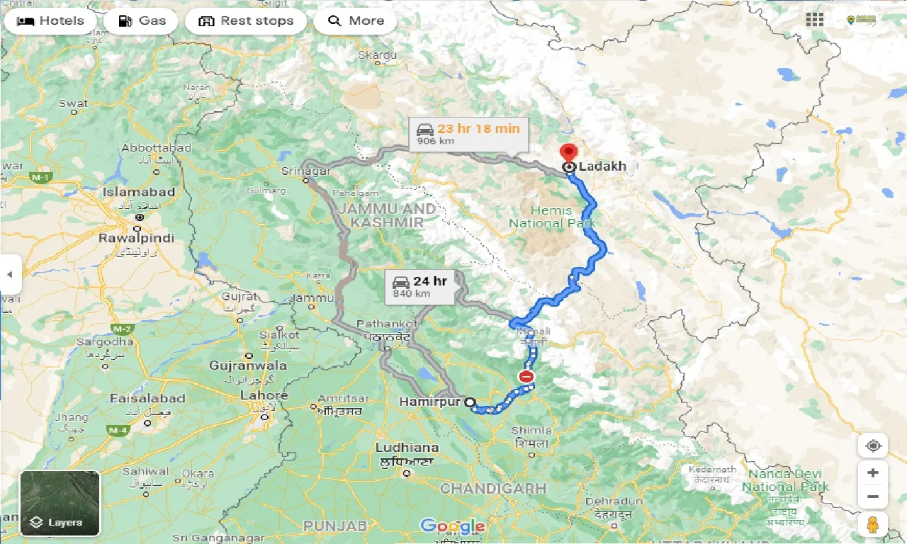 hamirpur-to-ladakh-taxi