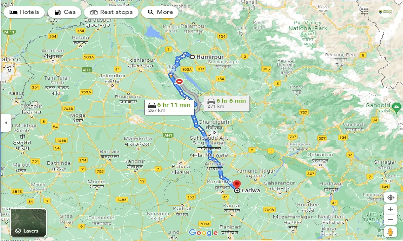 hamirpur-to-ladwa-one-way