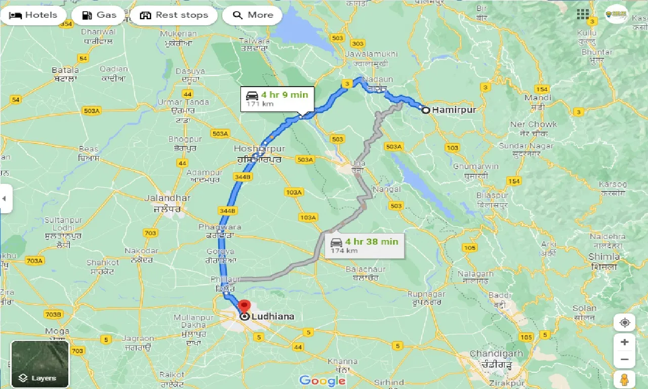 hamirpur-to-ludhiana-taxi